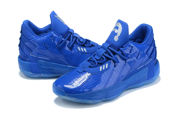 Fit Sporting Goods Adidas Dame 7 “Ric Flair” Royal Blue/Silver Metallic 6 Fit Sporting Goods Adidas Dame 7 “Ric Flair” Royal Blue/Silver Metallic - Image 5