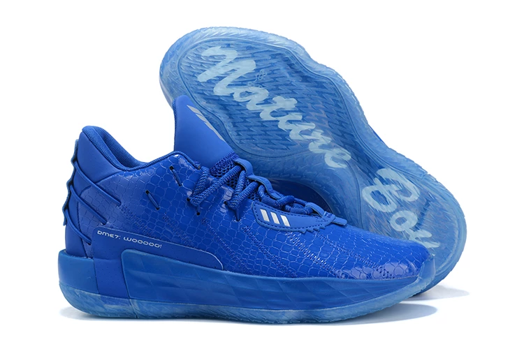 Fit Sporting Goods Adidas Dame 7 “Ric Flair” Royal Blue/Silver Metallic 2 Fit Sporting Goods Adidas Dame 7 “Ric Flair” Royal Blue/Silver Metallic