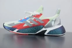 Fit Sporting Goods Adidas X9000L4 Crystal White/Silver Metallic/Signal Green -Fit Sporting Goods Sales adidas X9000L4 Crystal White Silver Metallic Signal Green 2