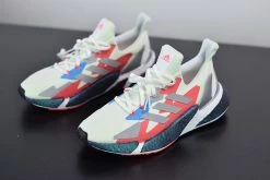 Fit Sporting Goods Adidas X9000L4 Crystal White/Silver Metallic/Signal Green -Fit Sporting Goods Sales adidas X9000L4 Crystal White Silver Metallic Signal Green 4